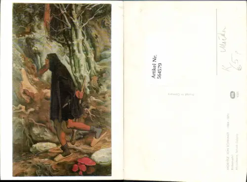 564579,tolle AK Märchen Moritz v. Schwind Rübezahl