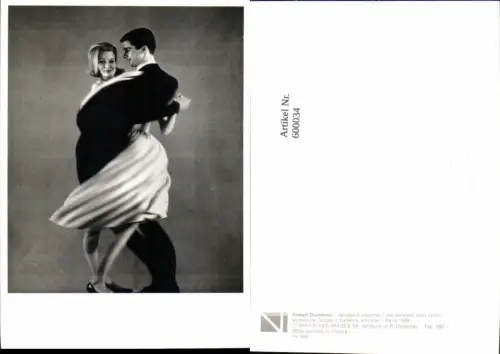 600034,Fotokunst Robert Doisneau Paris Wirbelnde Tänzer Tanzen Paartanz