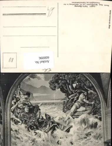 600096,Sagen Tells Sprung Wilhelm Tell Tellskapelle Vierwaldstättersee
