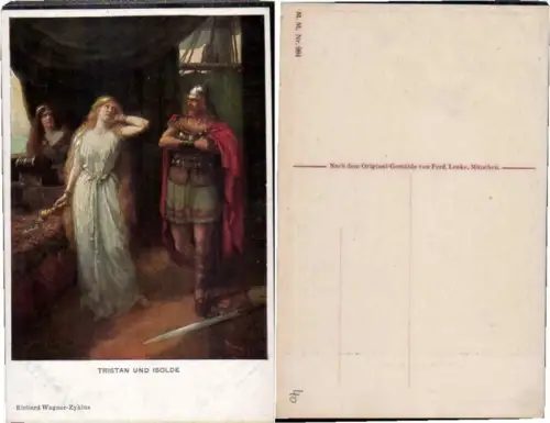 62312,M. Munk 984 Tristan und Isolde Sage
