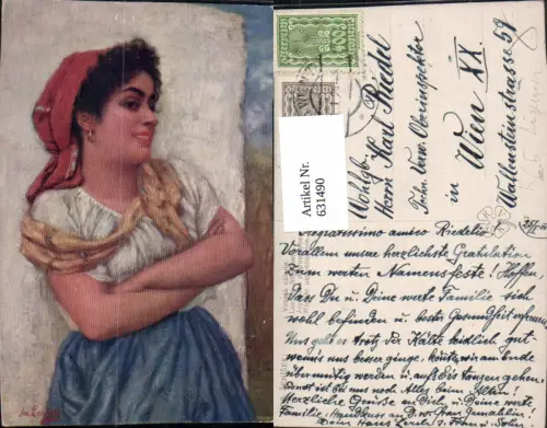 631490,Künstler Ak Jos. Zenisek Lustige Stimmung Sinti Roma Mignon Zigeuner