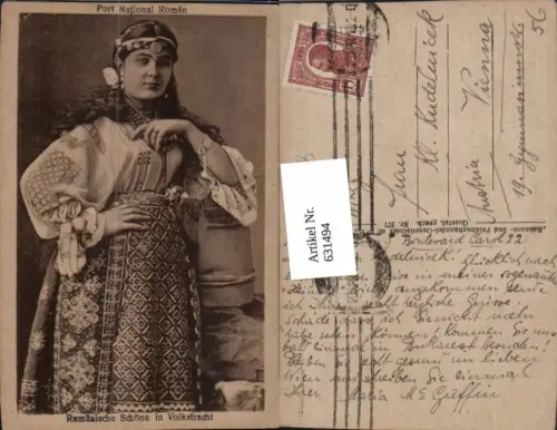 631494,Sinti Roma Mignon Zigeuner Port National Roman Rumänische Schöne Volkstracht Tracht
