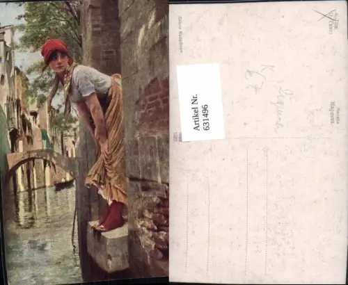 631496,Künstler Ak E. Titto Marietta Sinti Roma Mignon Zigeuner