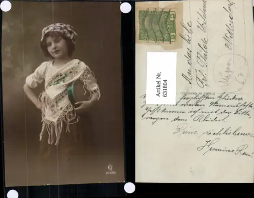 631804,Sinti Roma Mignon Zigeuner Mädchen Tamburin