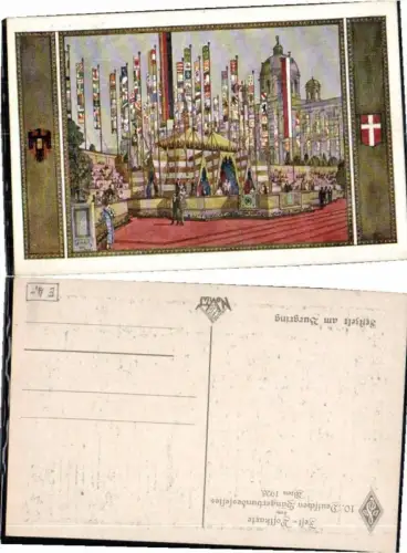 63427,Wien Sängerbundfest 1928 Schütz sign.