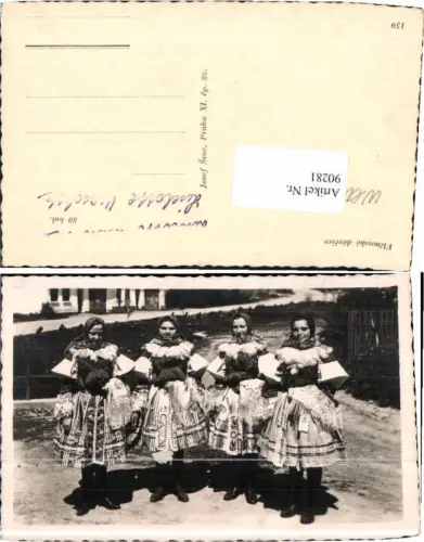 90281,Tschechische Tracht vlcnovske device Tracht