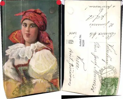 90289,Tschechische Tracht Tschechien Nationaltracht