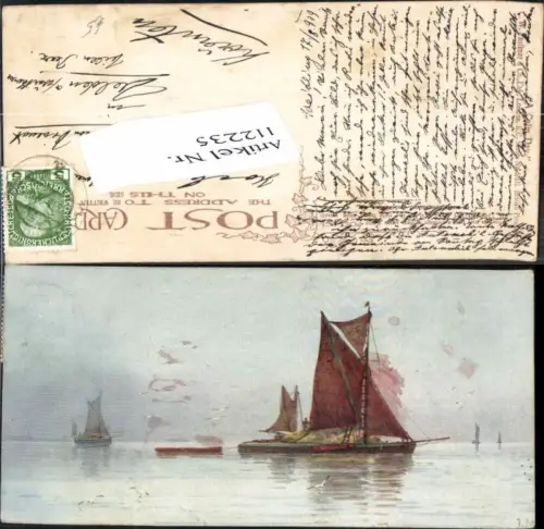 112235,Segelboot am Meer Boot