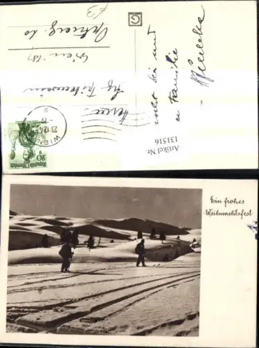 131516,Foto Ak Sport Wintersport Langlaufen Schi Ski