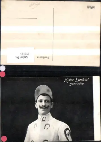 170173,Sport Pferdesport Jockeireiter Jockey Mister Leonhart