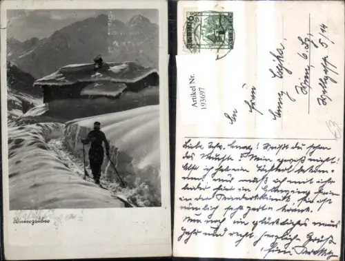 193697,Sport Frau Langlaufen Ski Winterzauber