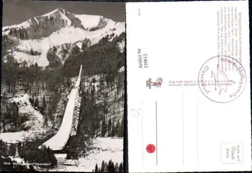 339812,Sport Wintersport Skispringschanze Oberstdorf