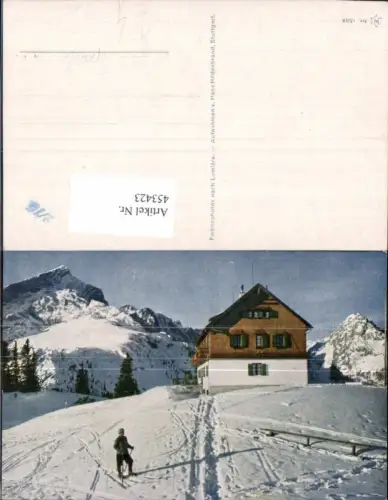 453423,Skifahrer Ski Schi Hütte Bergkulisse Wintersport Sport