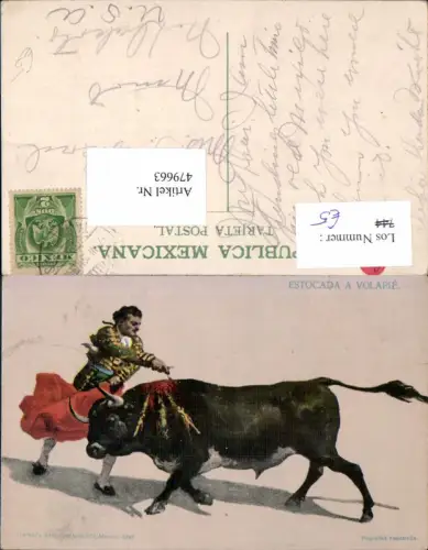 479663,Estocada a Volapie Torero Stierkampf Stier