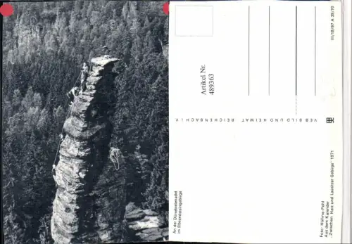 489363,Elbsandsteingebirge Dürrebielenadel Felsen Sport Kletterer