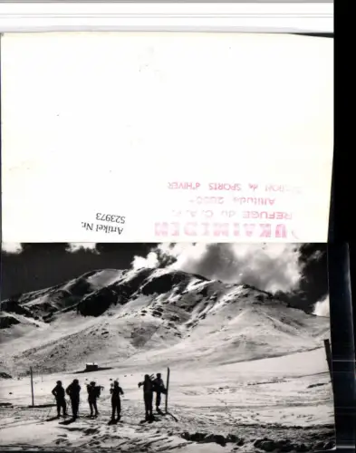 523973,Oukaimeden Sport Skifahrer Ski Bergkulisse Winterbild