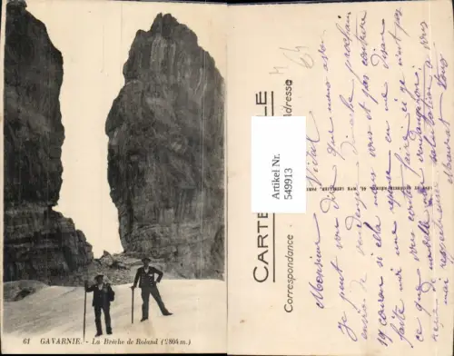 549913,Sport Gavarnie Bergsteiger Kletterer Breche de Roland