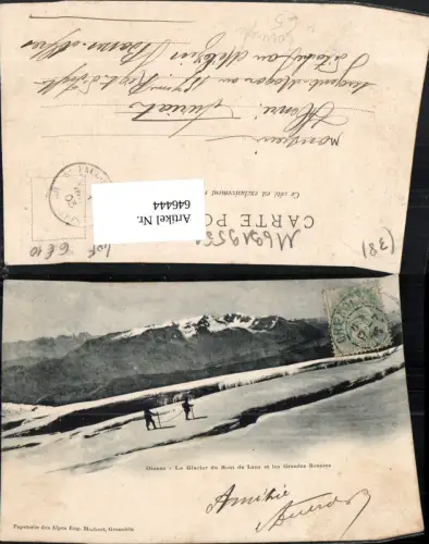 646444,Oisans Le Glacier du Mont de Lans et les Grandes Rousses Tourengeher Bergsport