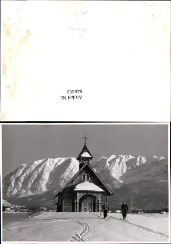 646452,Foto Langlaufen Wintersport Kirche v. Bergkulisse