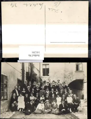 141291,Foto Ak Studenten Gruppenbild Studentika