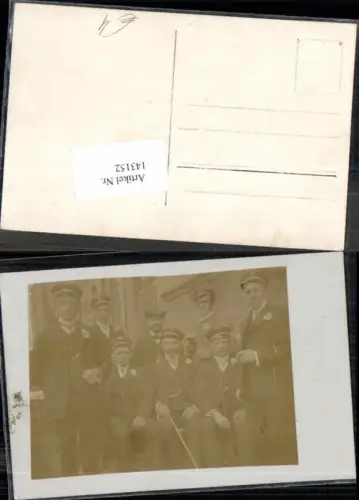 143152,FotoAK Studenten m. Kappen Studentika Studentica