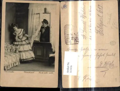 163436,Student a. Fenster Frau Versteckspiel Studentika