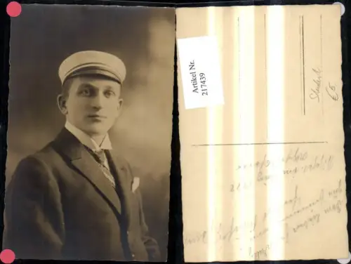 217439,Studentika Foto Ak Student Mann Mütze