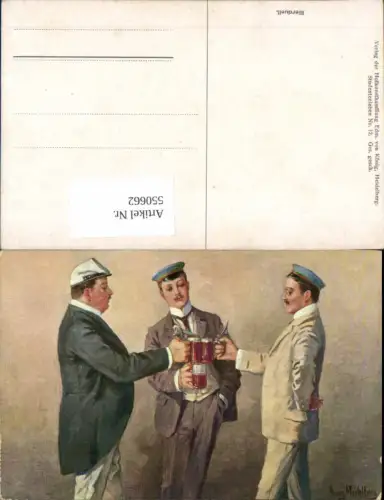 550662,Studentika Studentica Georg Mühlberg Bier Studenten Studentenleben 12