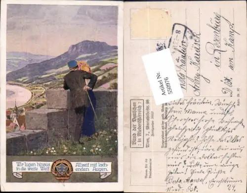 550976,Studentika Studentica Ernst Kutzer Bund der Deutschen in Niederösterreich 92