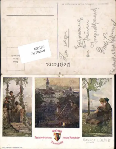 551009,Studentika Studentica Freistadt Ferialverbindung Ostara Hochschülerschaft Burschenschaft