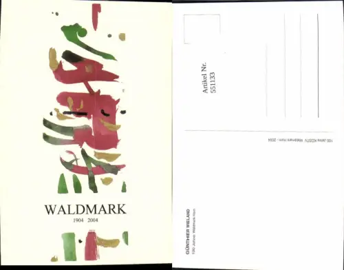 551133,Studentika Studentica Waldmark Horn Günther Wieland