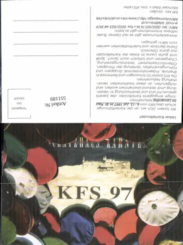 551189,Studentika Studentica KFS 1997 St. Paul im Lavanttal