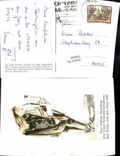 554649,Studentika Studentica Karl Pichler Student 1849