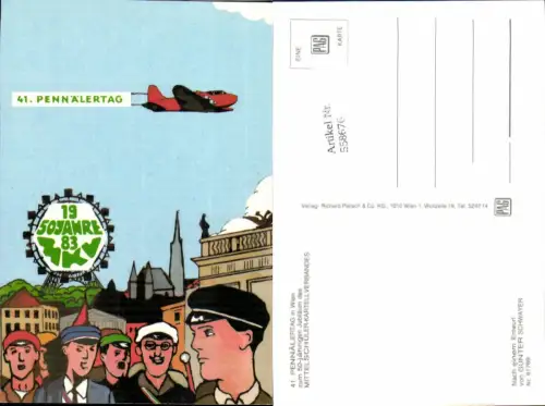 558676,Studentika Studentica 41. Pennälertag MKV Wien Günter Schwayer