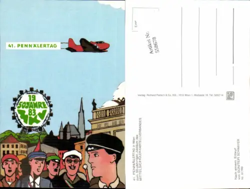 558678,Studentika Studentica 41. Pennälertag MKV Wien Günter Schwayer