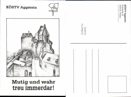 558691,Studentika Studentica KÖSTV Aggstein
