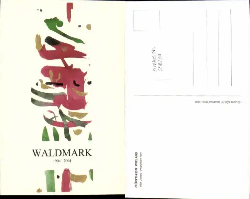 558734,Studentika Studentica Günther Wieland Waldmark Horn