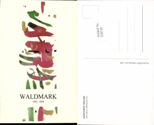 558735,Studentika Studentica Günther Wieland Waldmark Horn