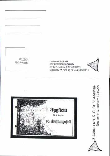 558778,Studentika Studentica Aggstein 10. Stiftungsfest