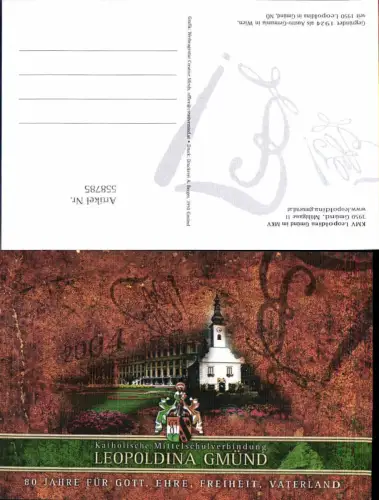 558785,Studentika Studentica Gmünd Leopoldina