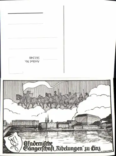 561248,Studentika Studentica G. Hübscher Akad. Sängerschaft Nibelungen zu Linz