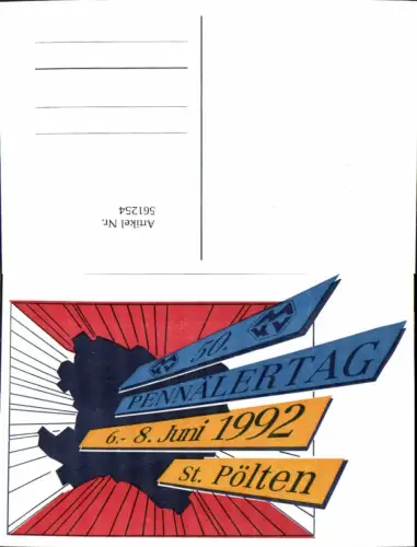 561254,Studentika Studentica Pennälertag 1992 St. Pölten
