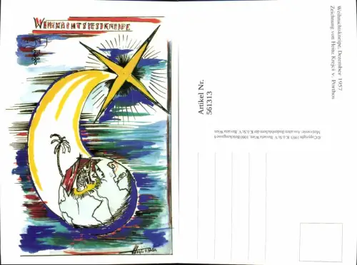 561313,Studentika Studentica H. Krejci v. Porthos Weihnachtskneipe 1957