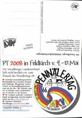 635823,Studentika PT 2008 Feldkirch Pennälertag MKV Vorarlberg