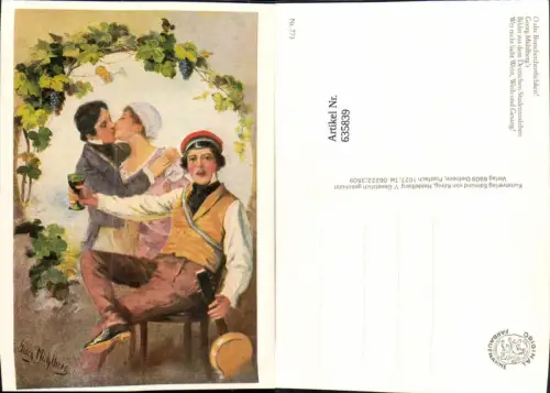 635839,Georg Mühlberg Studentika Deutsches Studentenleben Wein Weib u. Gesang