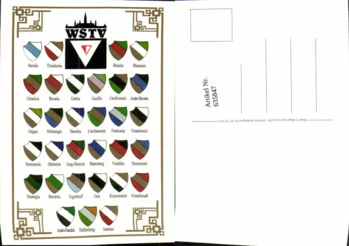 635847,Studentika WSTV Herulia Rhaetia Guelfia Vandalia Wappen