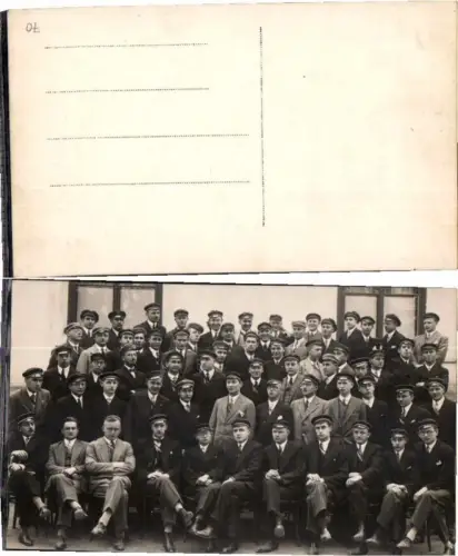 64028,Studentika Studenten Gruppenfoto um 1930