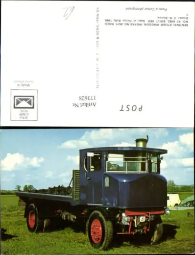 173628,Sentinel Steam Waggon 8571 Landwirtschaftliche Maschine