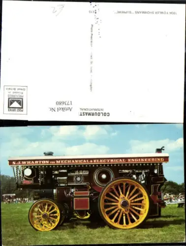 173680,Fowler Showmans Supreme Landwirtschaftliche Maschine