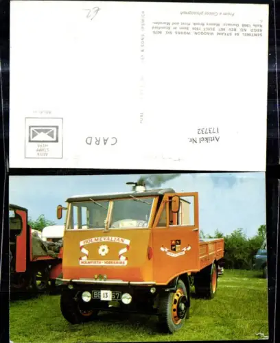 173732,Sentinel S4 Steam Waggon Landwirtschaftliche Maschine